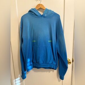 LONELY GHOST Blue Hoodie